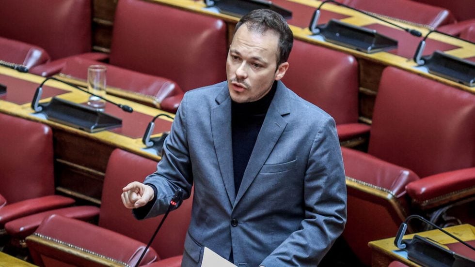 Ο τομεάρχης Περιβάλλοντος και Ενέργειας του ΣΥΡΙΖΑ Μίλτος Ζαμπάρας